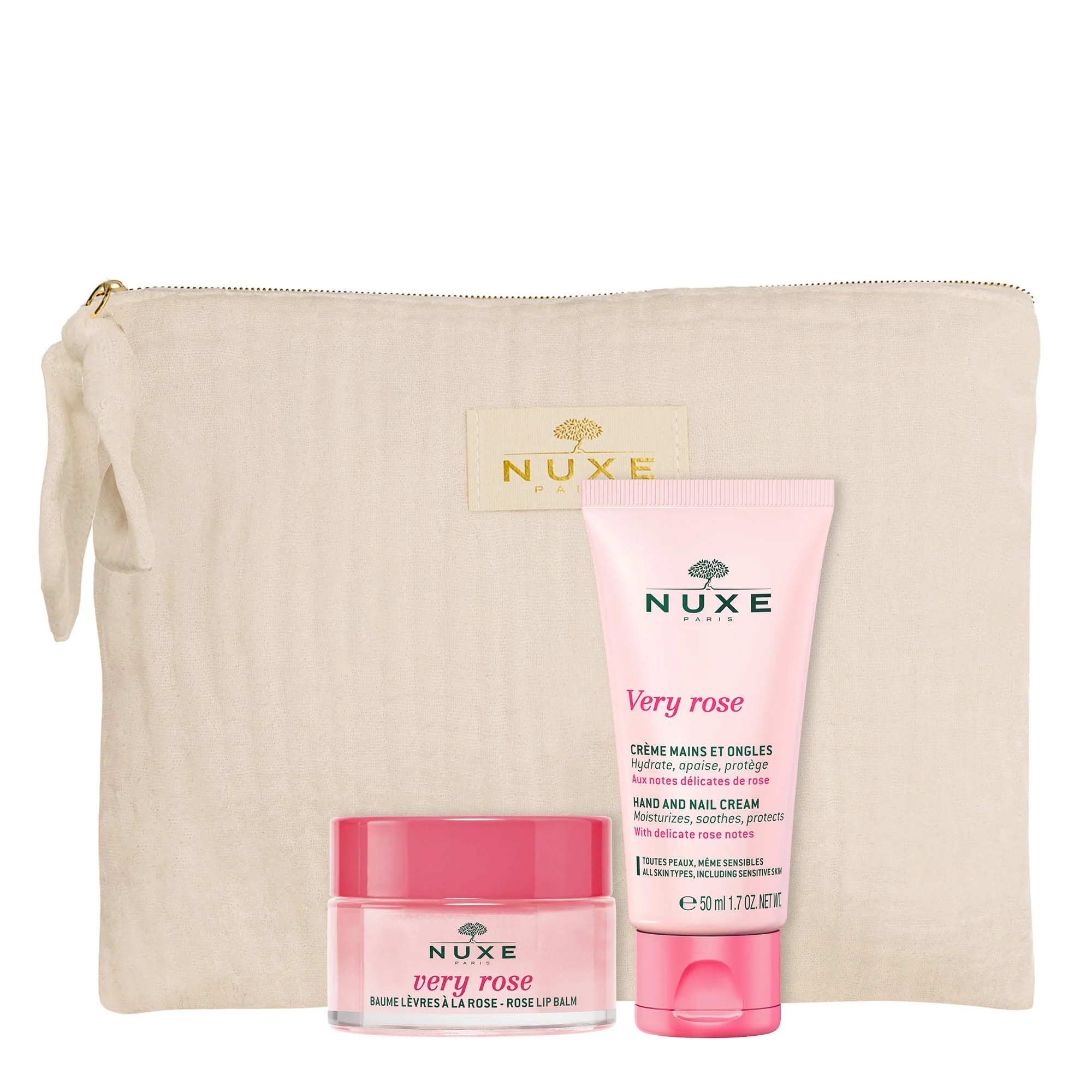 Duo Lèvres et Mains, Very Rose EN