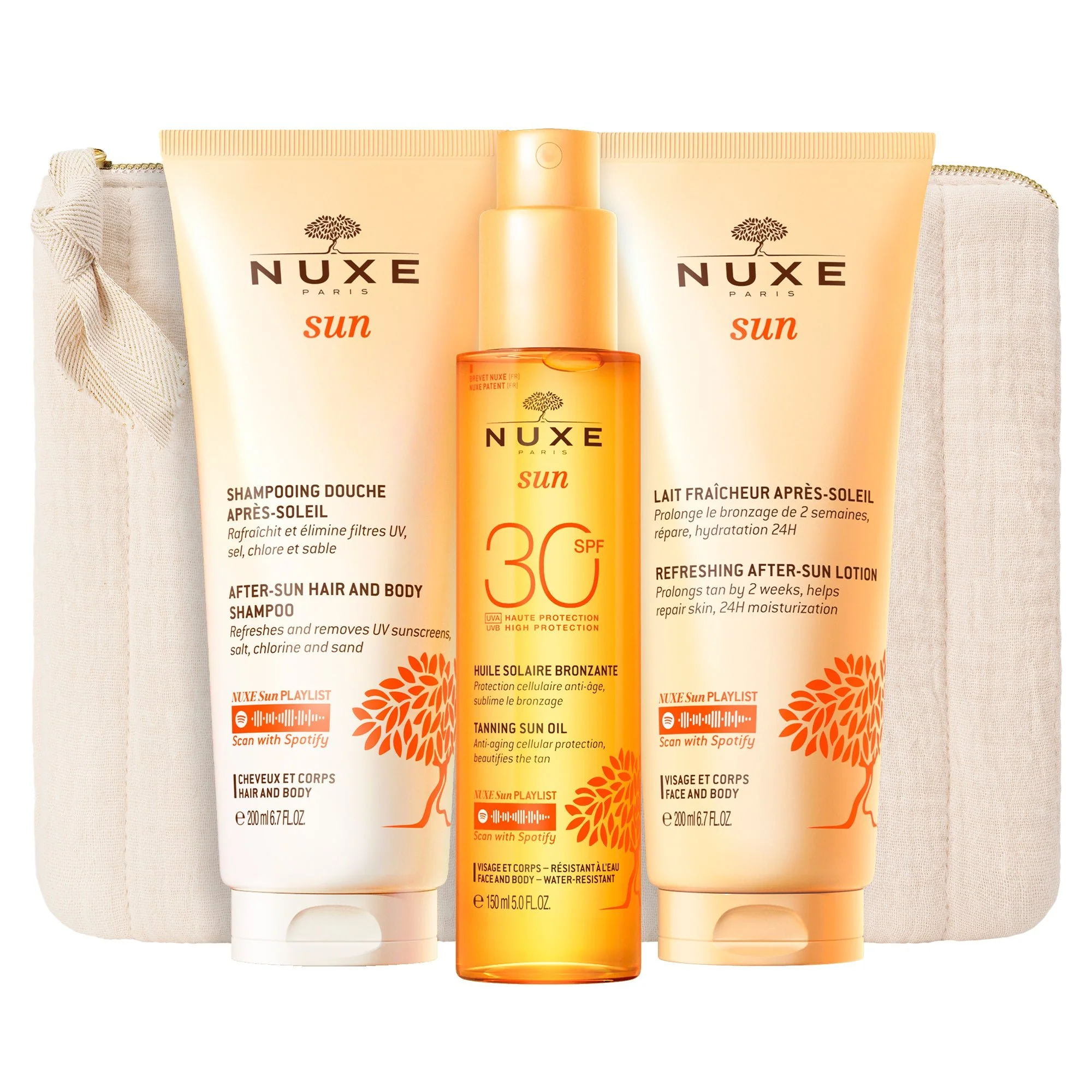 Routine Solaire SPF 30,  NUXE Sun G2